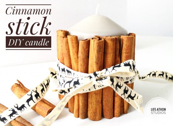 Cinnamon stick DIY candles1