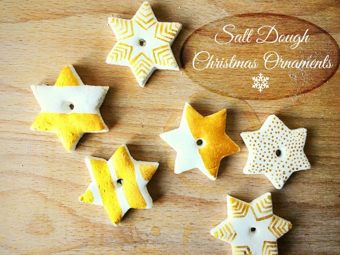 salt dough christmas ornaments