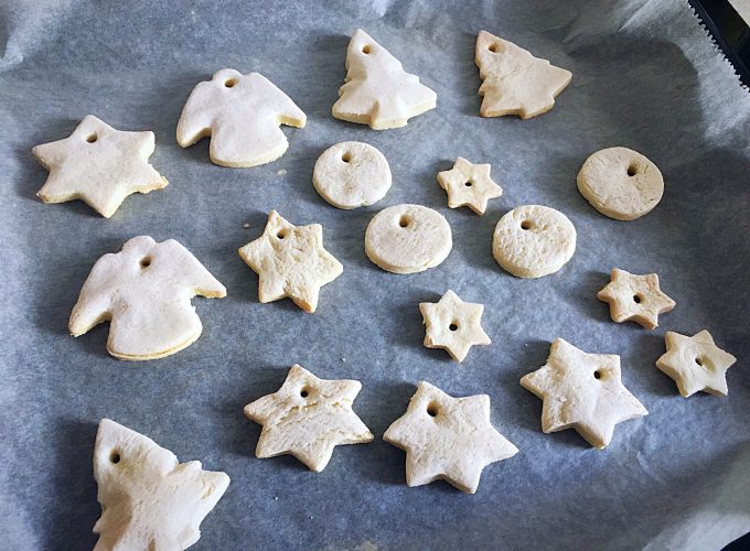 salt dough christmas ornaments