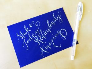 How I learned calligraphy - Life-athon